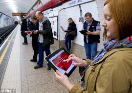 Wifi Access on London Underground